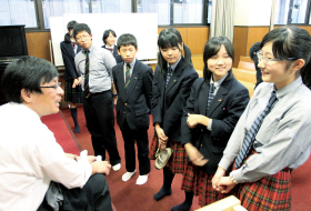 社会人との交流会