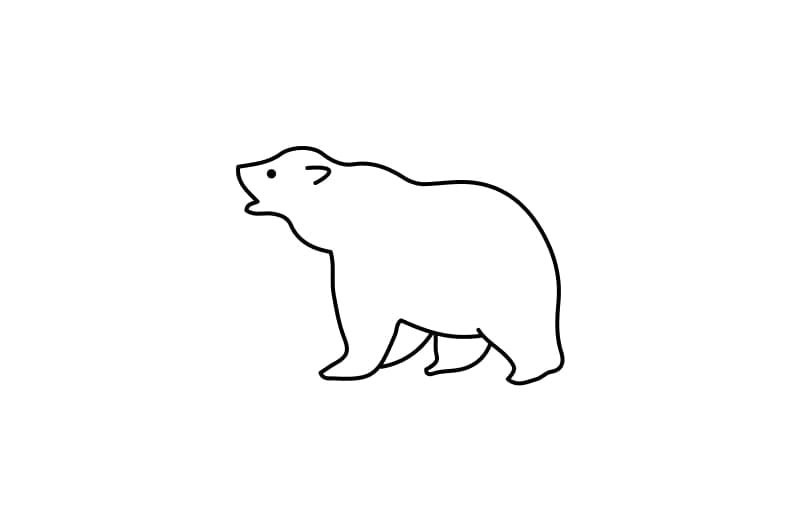 西部学園文理 シンボル「BEAR」